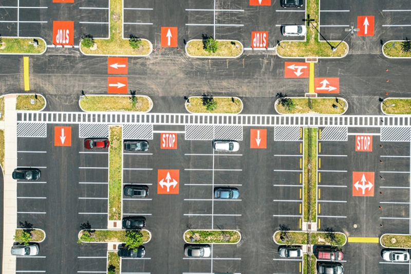 Parking Lots Line Striping | Florida Coastal Commercial Line Striping